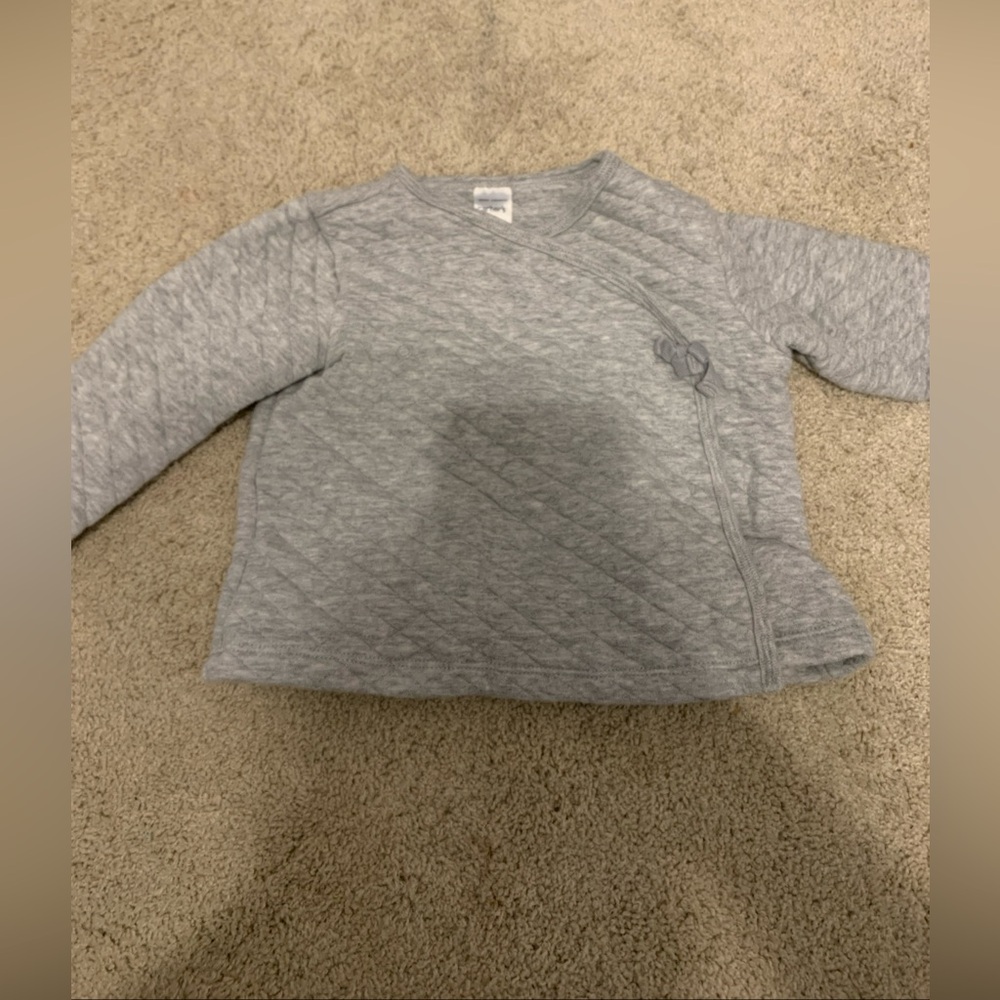 Carter’s Toddler Girl 18M Gray Quilted Jacket
